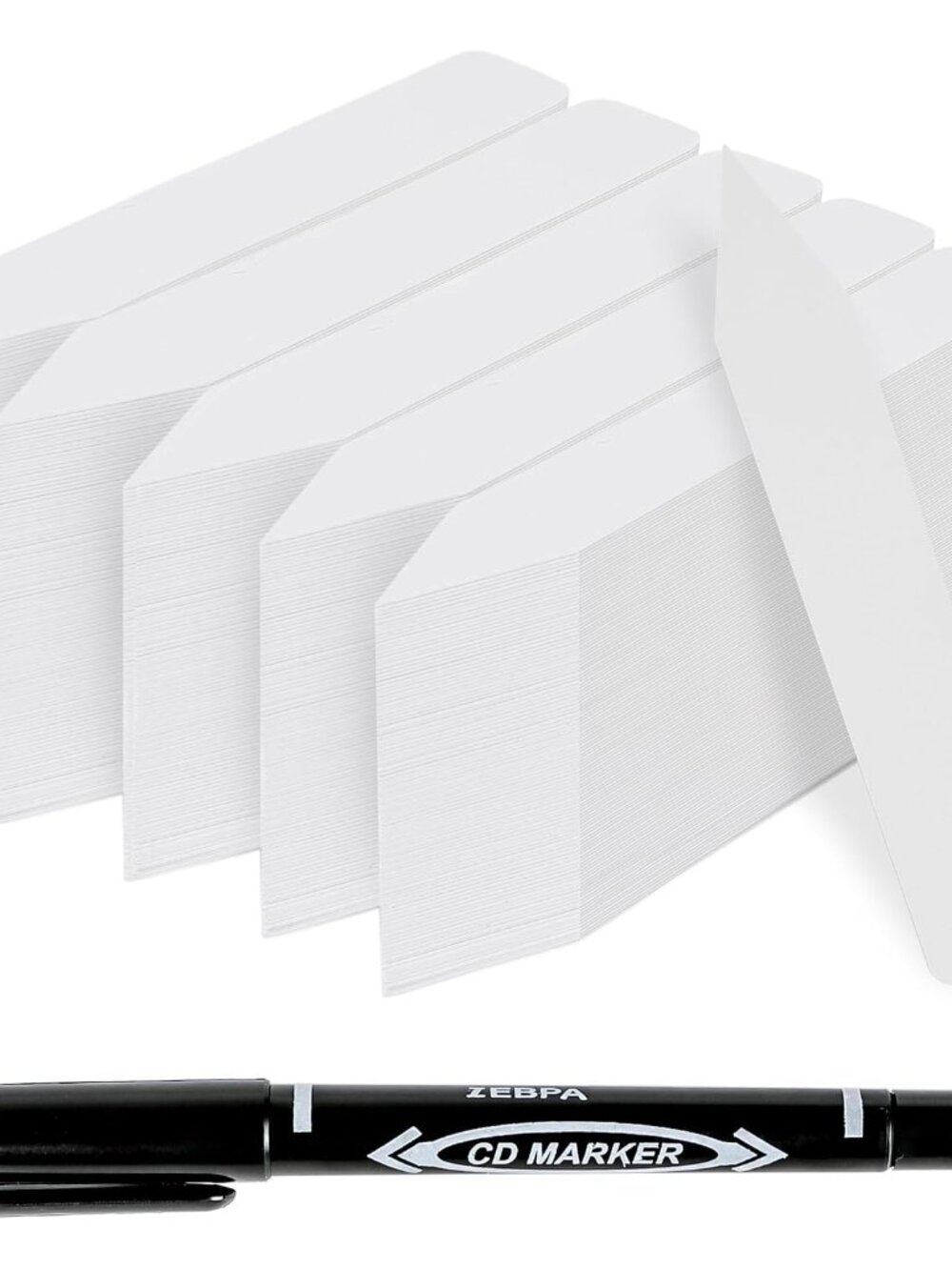 Plant Labels 4 Inch 500Pcs Plastic Plant Name Tags for Seedlings